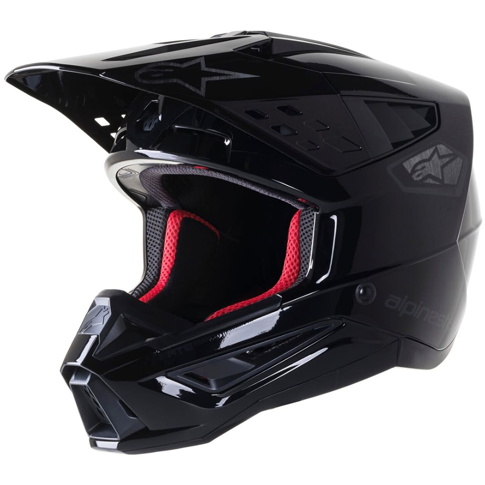 Alpinestars Alpinestars S-M5 Scout Helmet Ece Black Silver Glossy